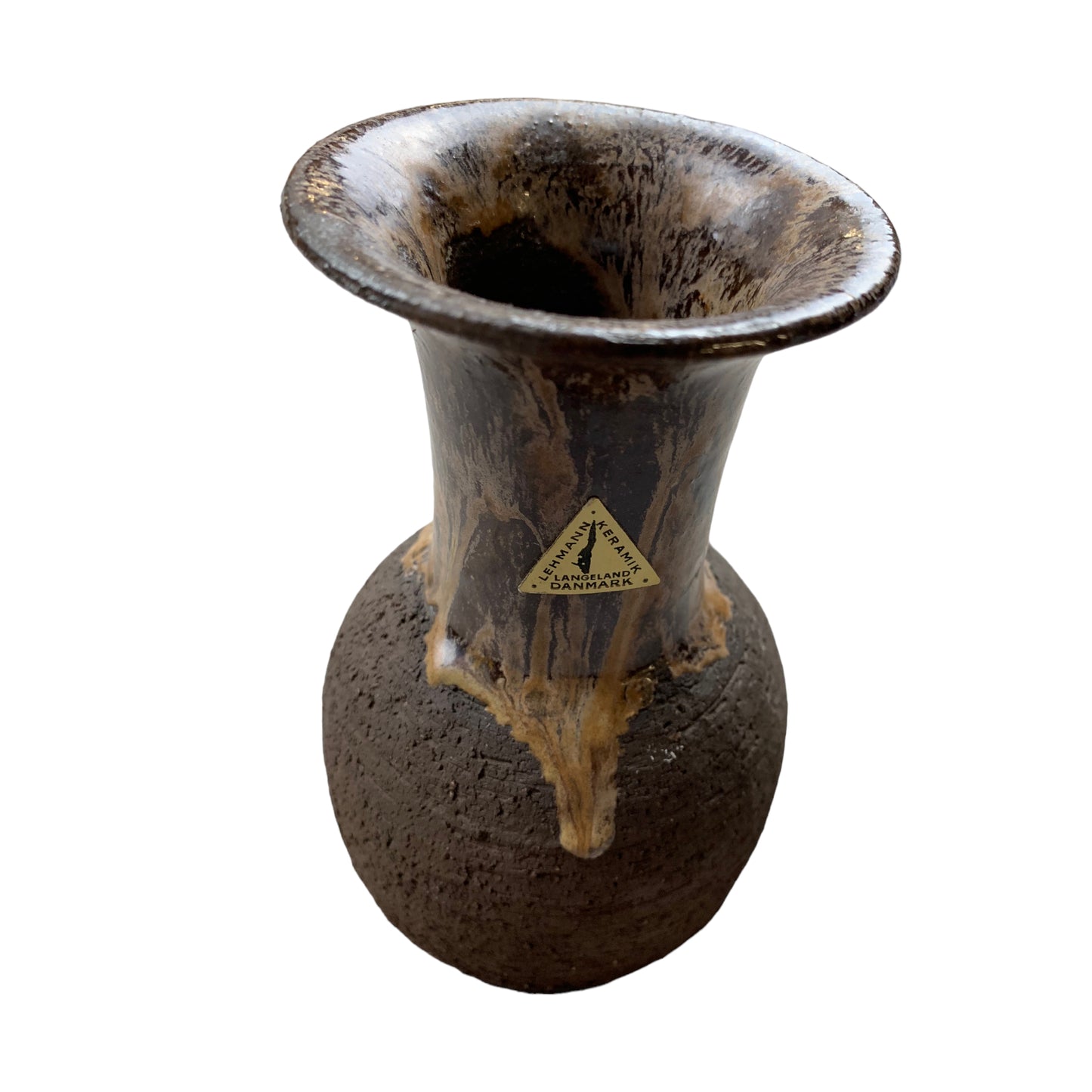 Vintage Lehmann Keramik - Langeland Danmark Vase