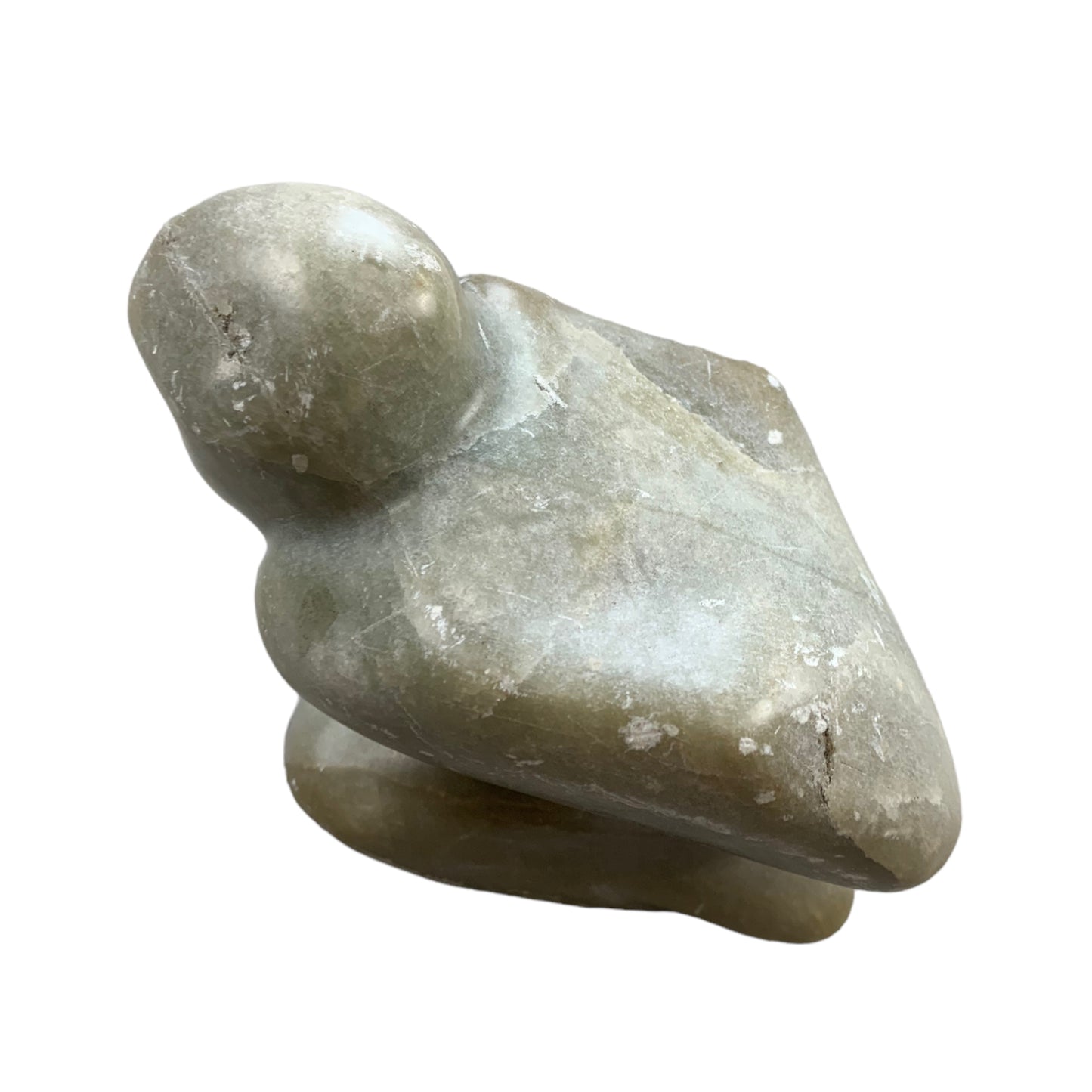 Vintage Steinskulptur - Figur Abstrakt Skulptur - Handmade
