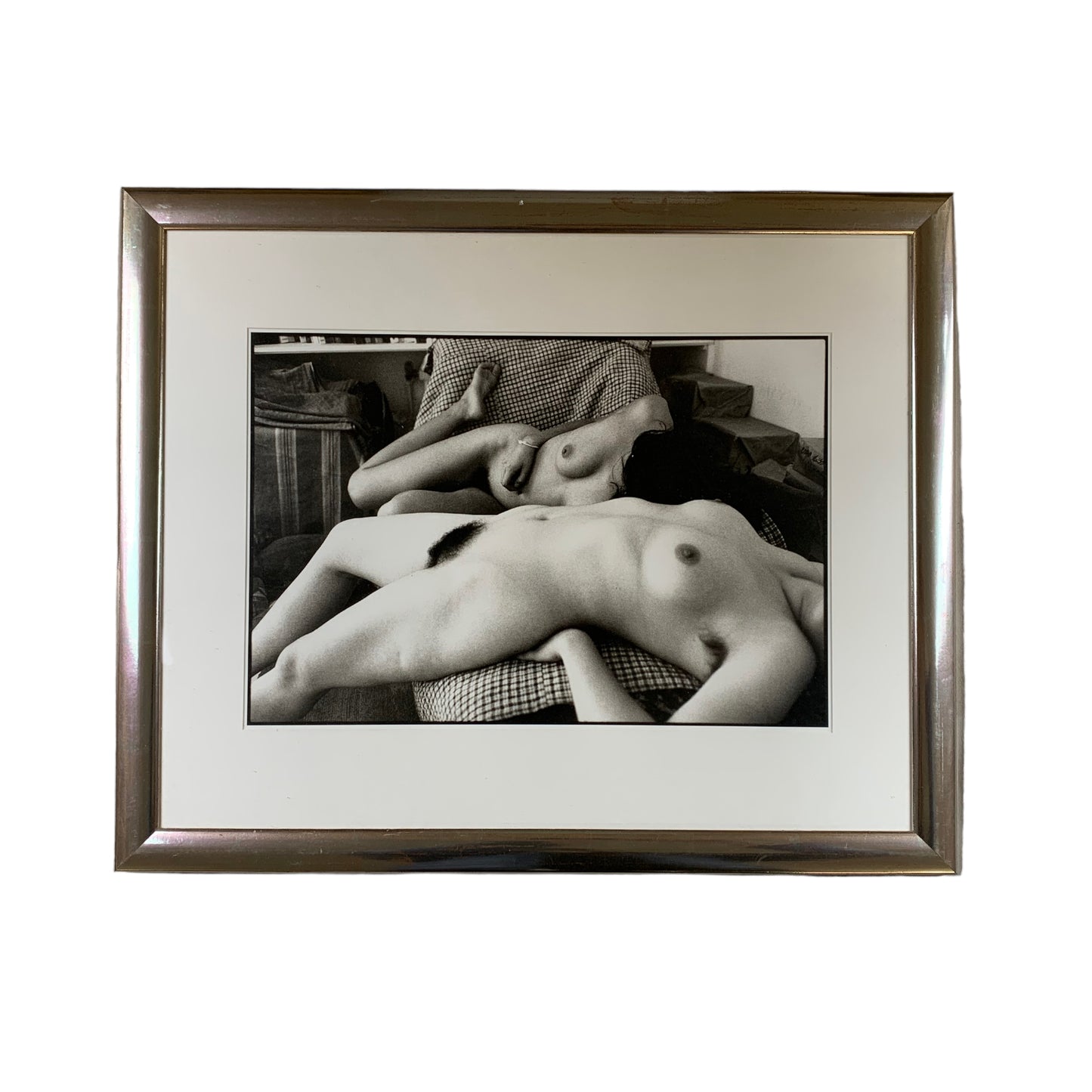 Henri Cartier Bresson - Ruhepause zwischen zwei Zeichenposen - Schirmer/Mosel Jubiläumsportfolio Druck - gerahmt