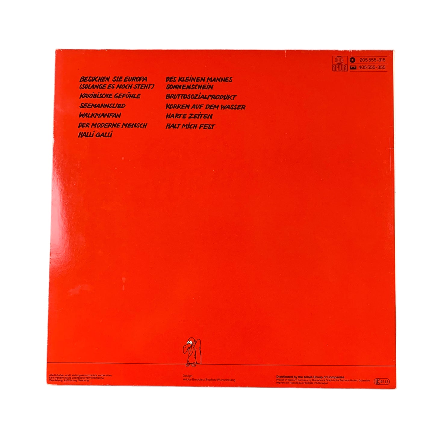 Geier Sturzflug - Heiße Zeiten - Vinyl - LP - Schallplatte