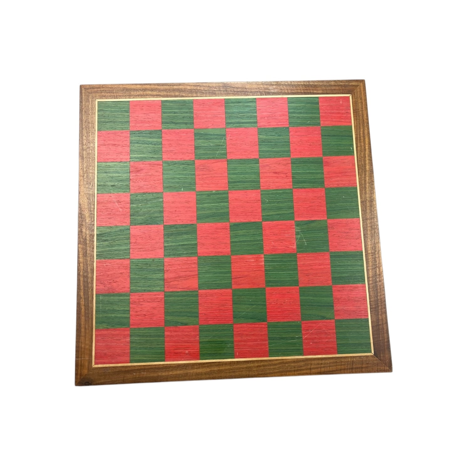 Schachbrett Holz - Schach Holzbrett - Mid Century - Vintage