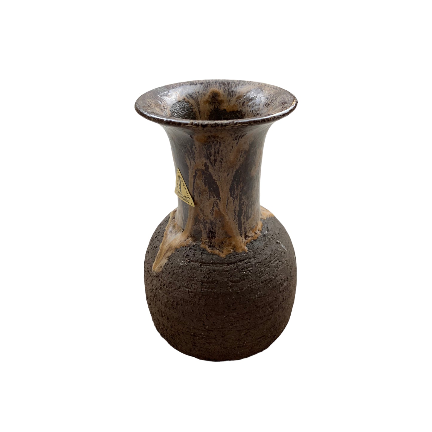 Vintage Lehmann Keramik - Langeland Danmark Vase