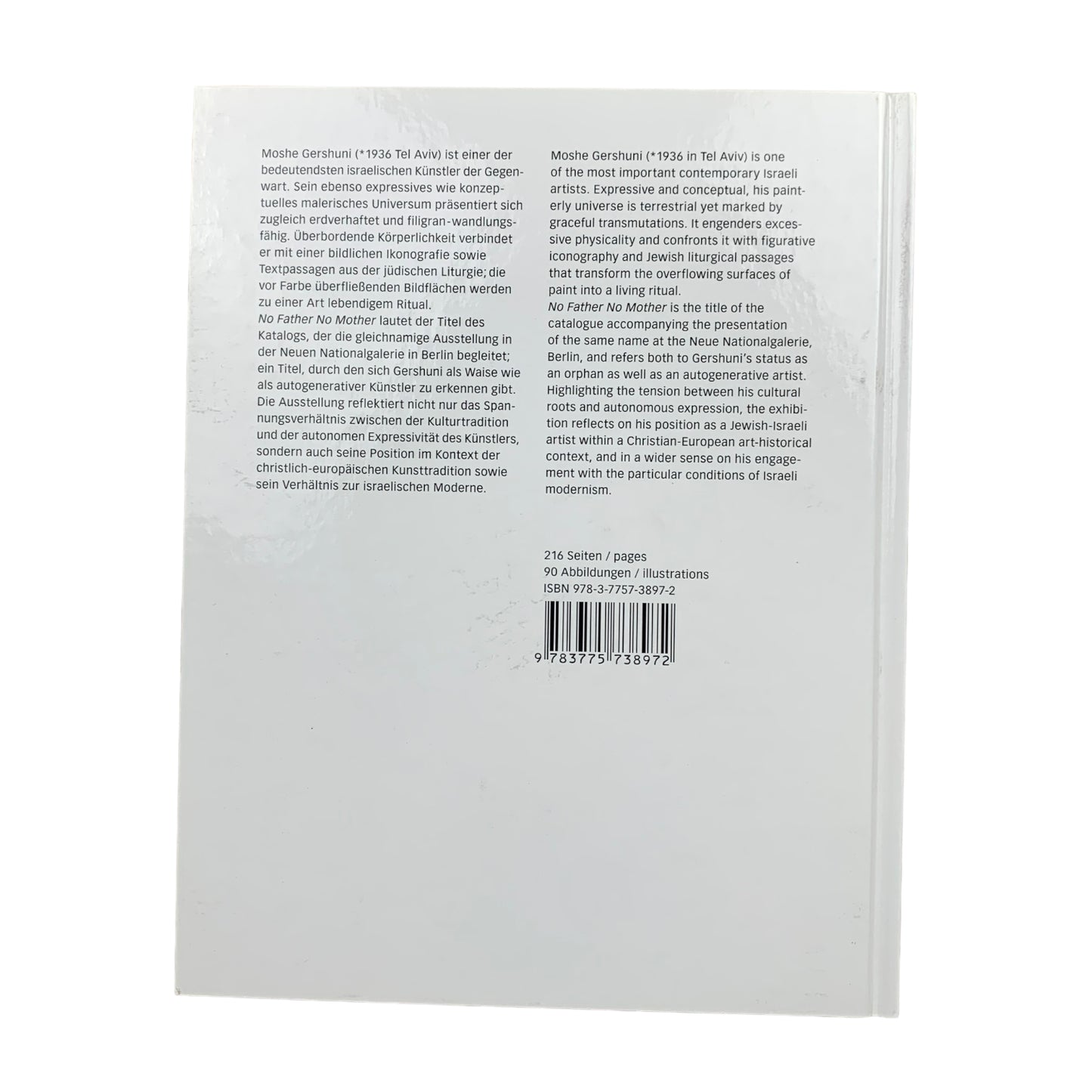 Moshe Gershuni - No Father, No Mother - Bildband Buch - Hatje Cantz