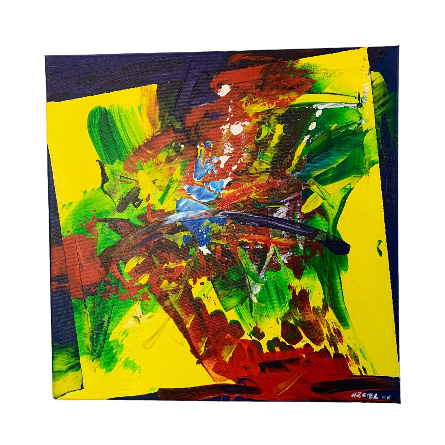Günter Härtel - Abstraktes Gemälde - 2006