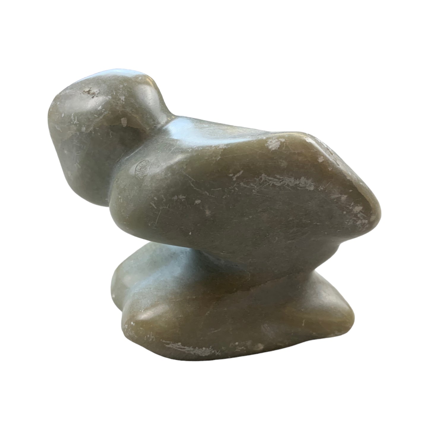 Vintage Steinskulptur - Figur Abstrakt Skulptur - Handmade