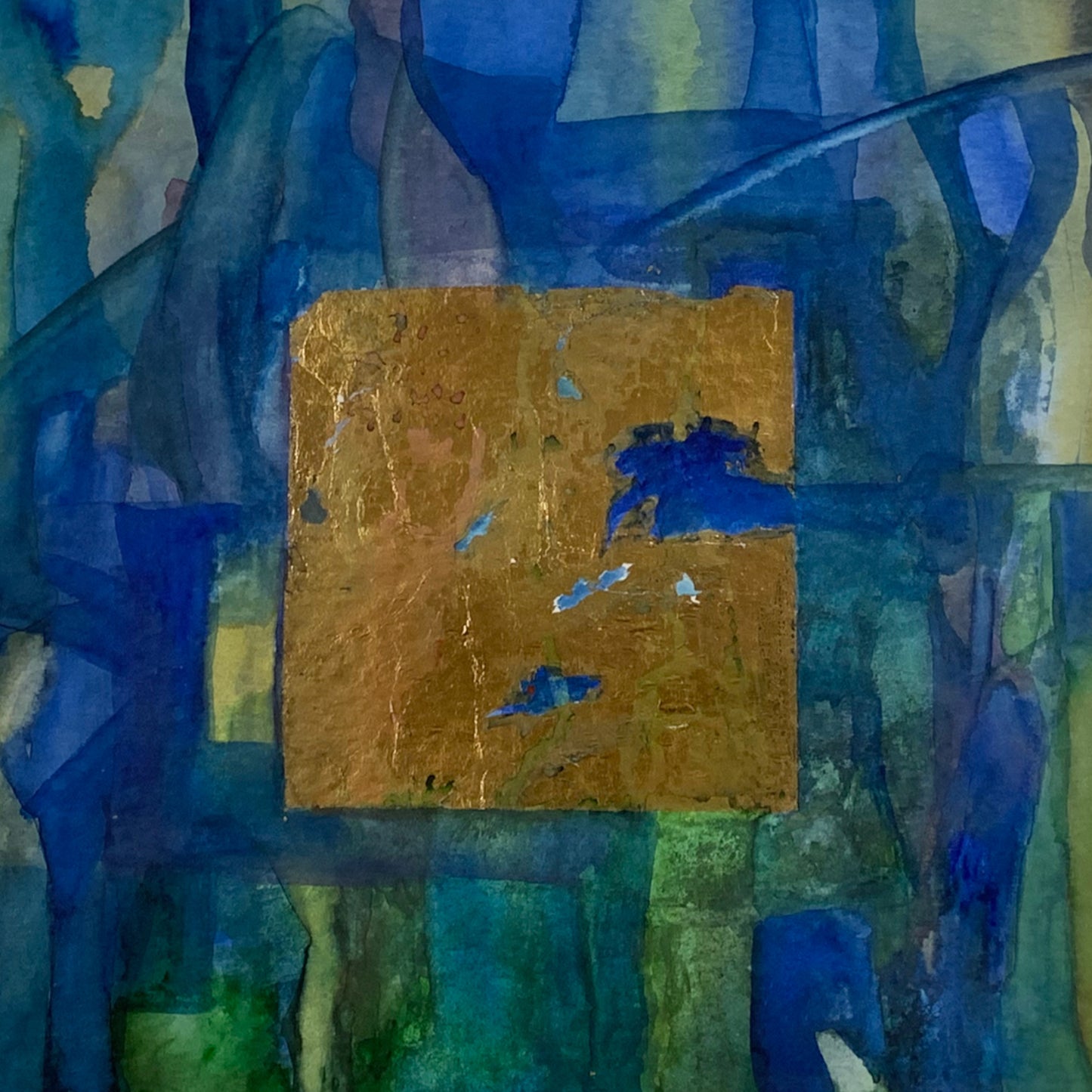Igor Leontiev - Abstraktes Gemälde - 2001 - gerahmt
