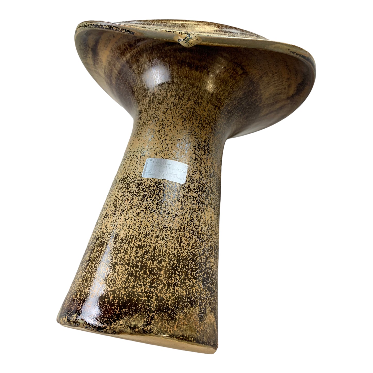 Vintage Pfeiffer Gerhards Keramik - Steingut aus Meisterhand - Vase