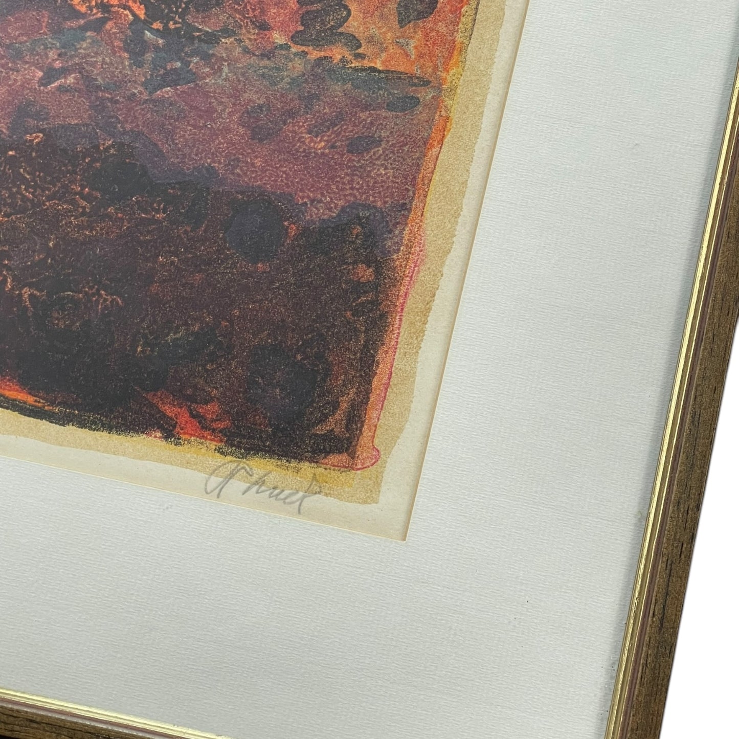 Christian Kruck - Lithografie - 90/100 - gerahmt