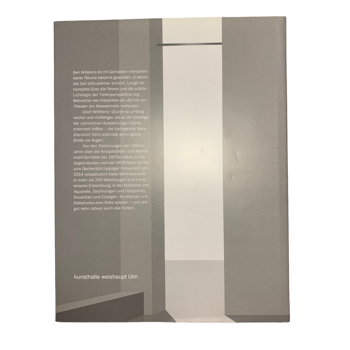 Willikens - Werkübersicht - Walter Grasskamp - Bildband Buch - Hatje Cantz