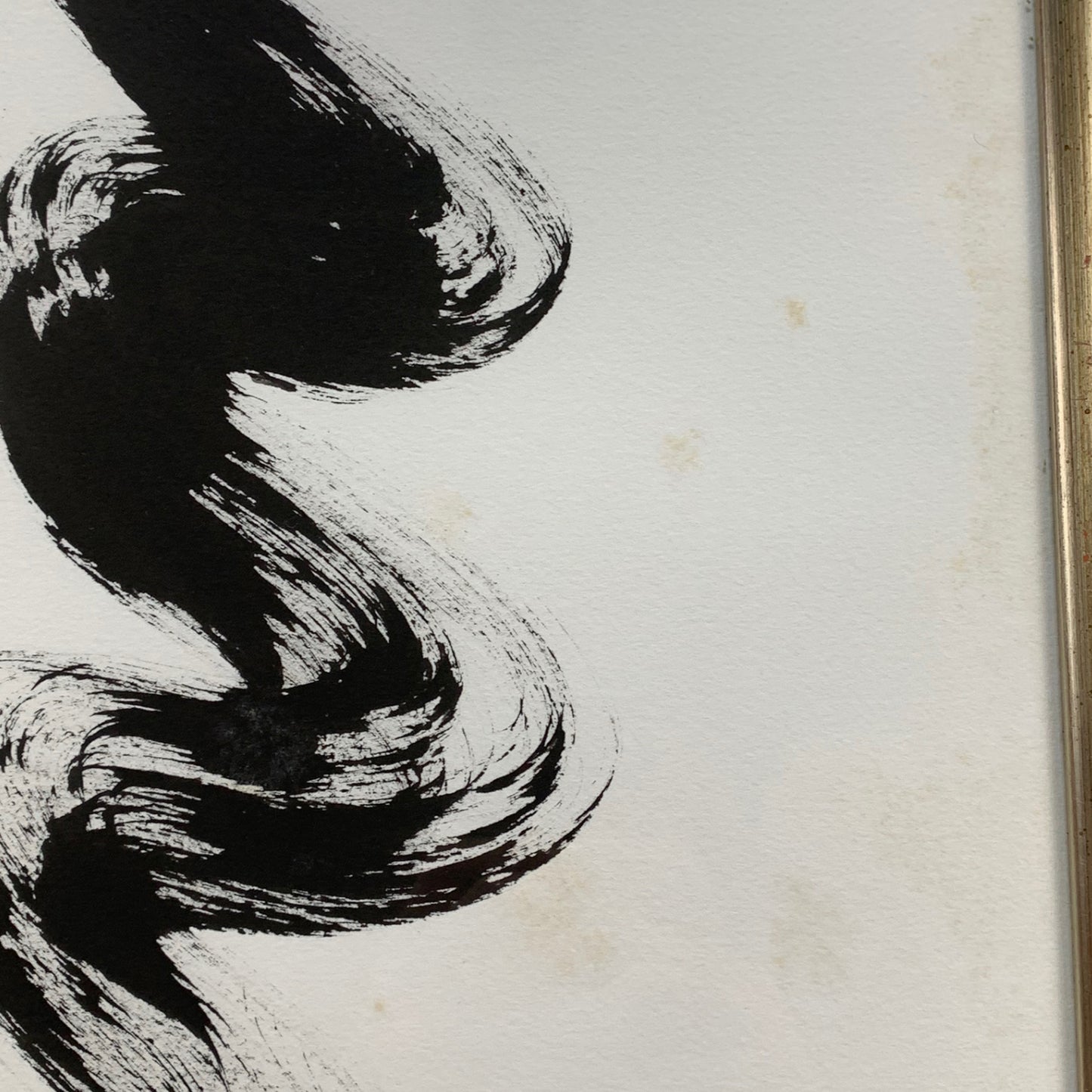 Unknown Artist - Abstraktes Bild - mit Rahmen