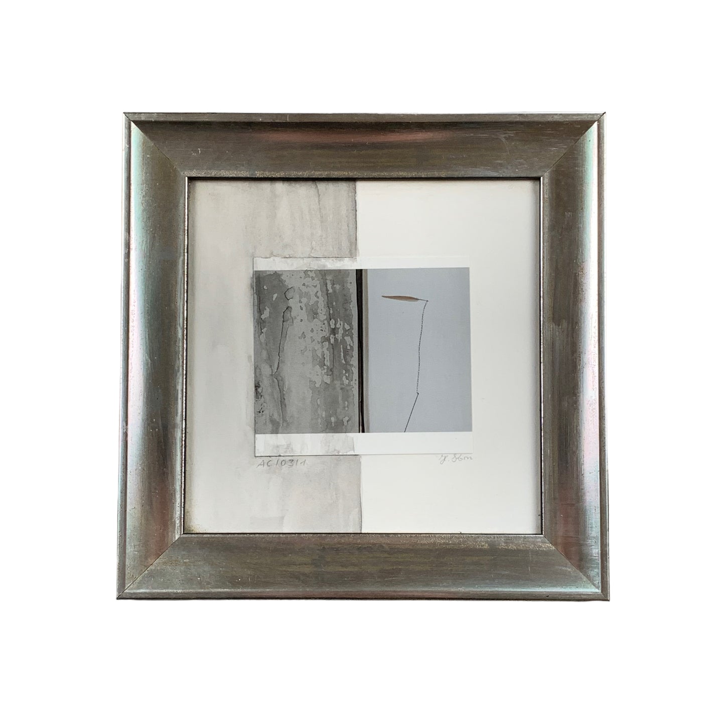 Unknown Artist - Abstraktes Kunstwerk AC/03/1  - gerahmt