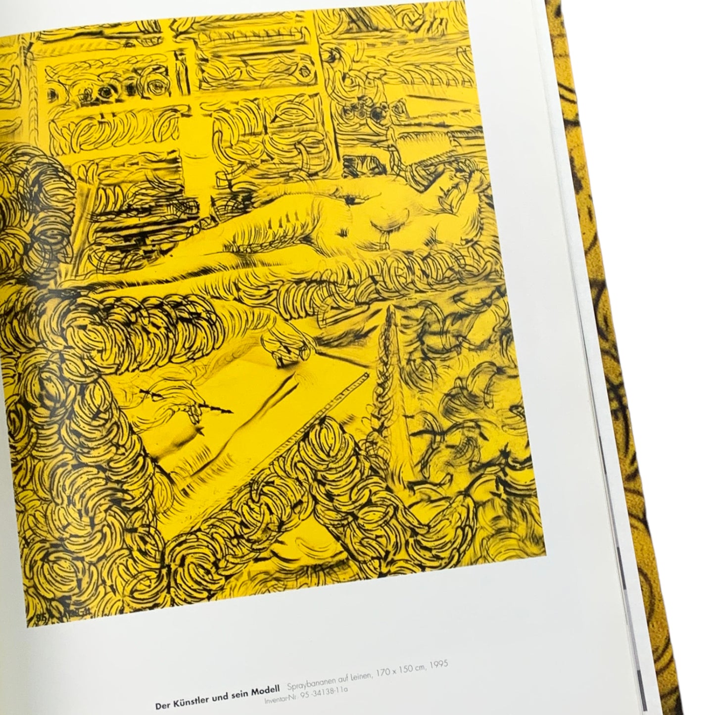 Bananensprayer - Thomas Baumgärtel - Bananen Spraybilder 1995-1997 - Bildband