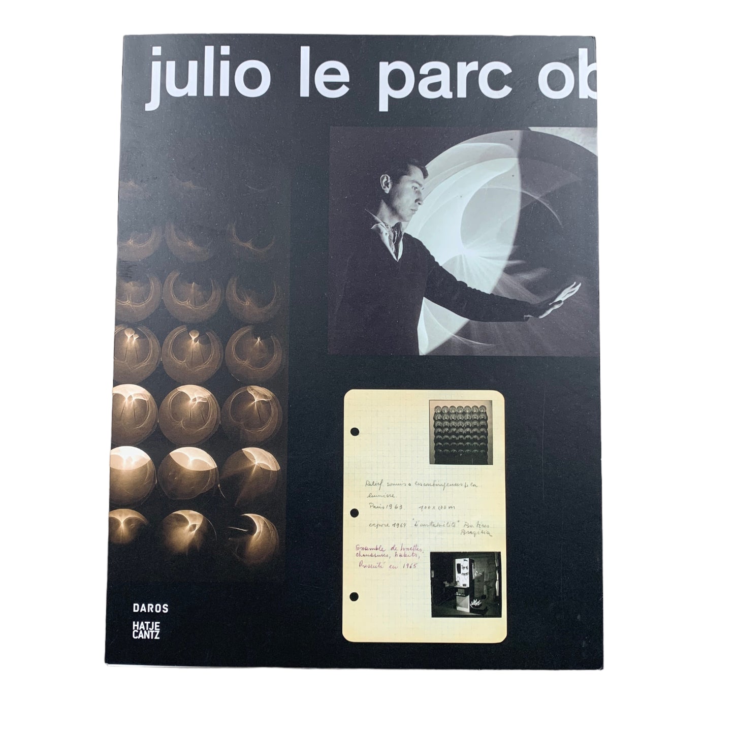Julio Le Parc - Werke Cineticas / Kinetische Werke - Bildband Buch - Hatje Cantz
