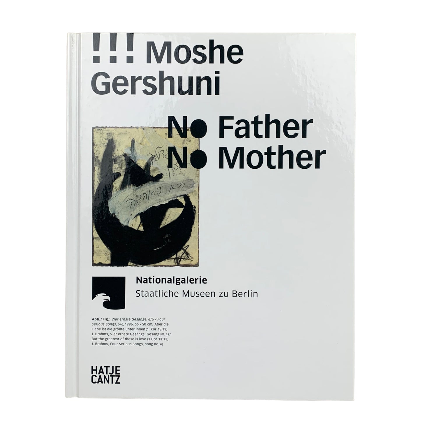 Moshe Gershuni - No Father, No Mother - Bildband Buch - Hatje Cantz
