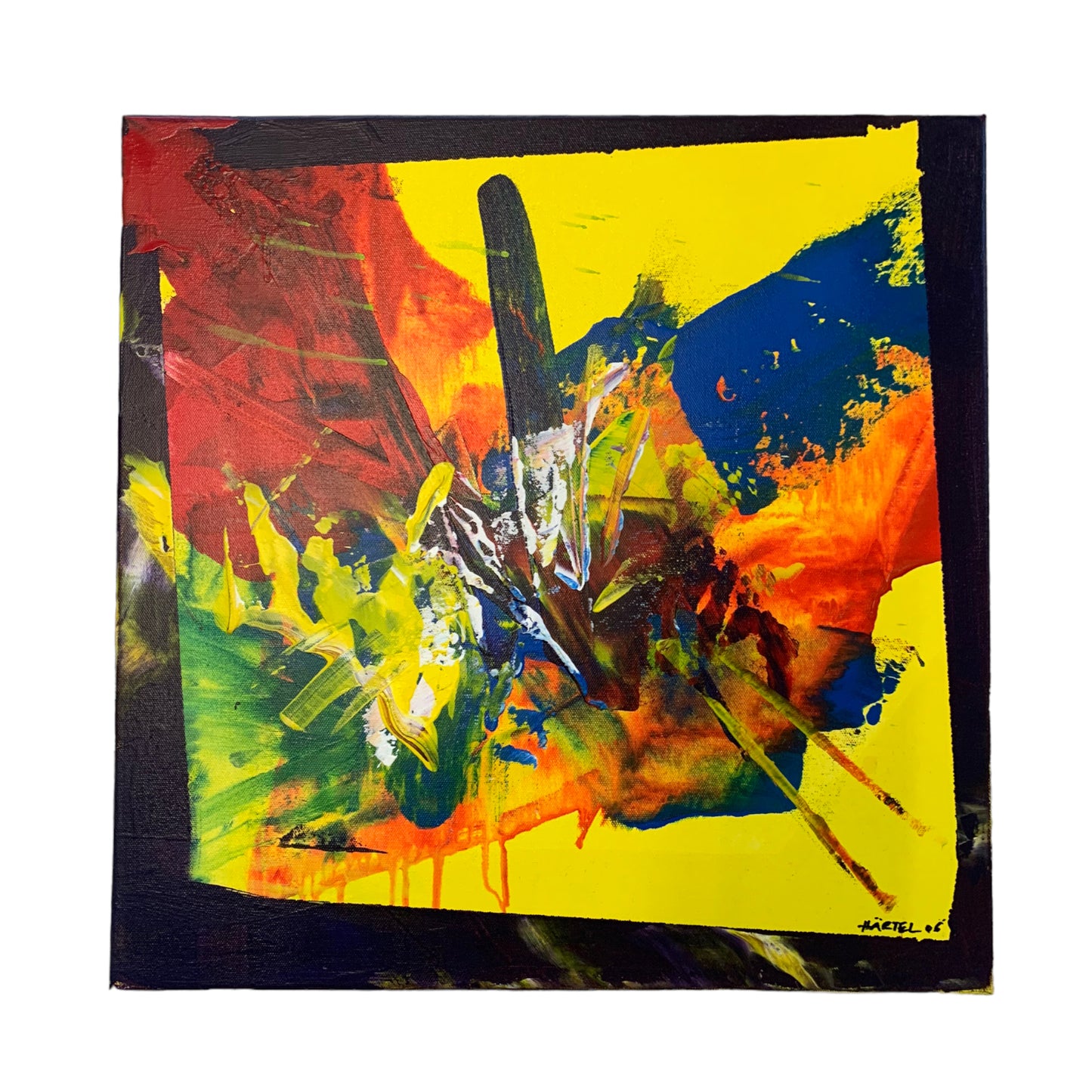 Günter Härtel - Abstraktes Gemälde - 2006