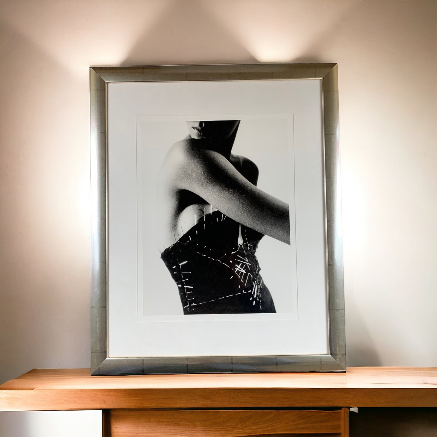 Jean Baptiste Mondino - Veronica Webb - Schirmer/Mosel Jubiläumsportfolio Druck - gerahmt