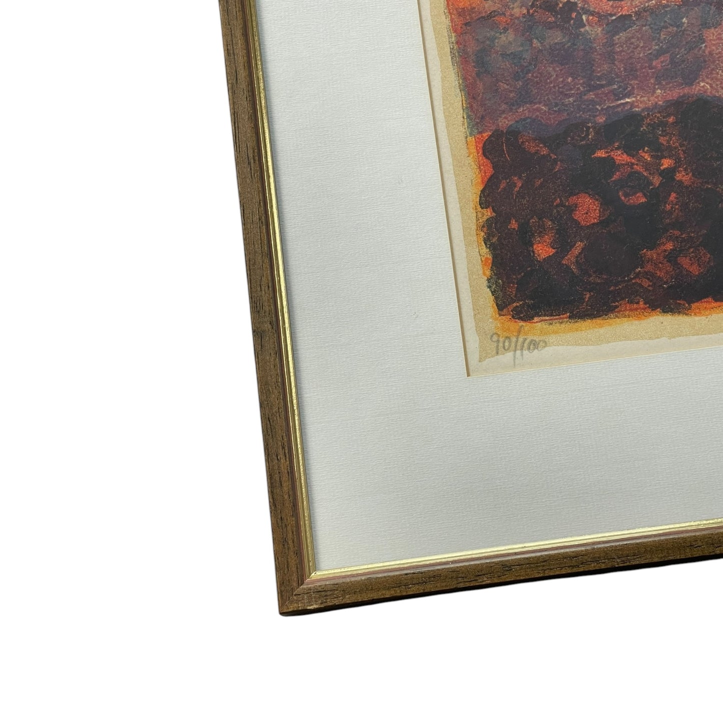 Christian Kruck - Lithografie - 90/100 - gerahmt