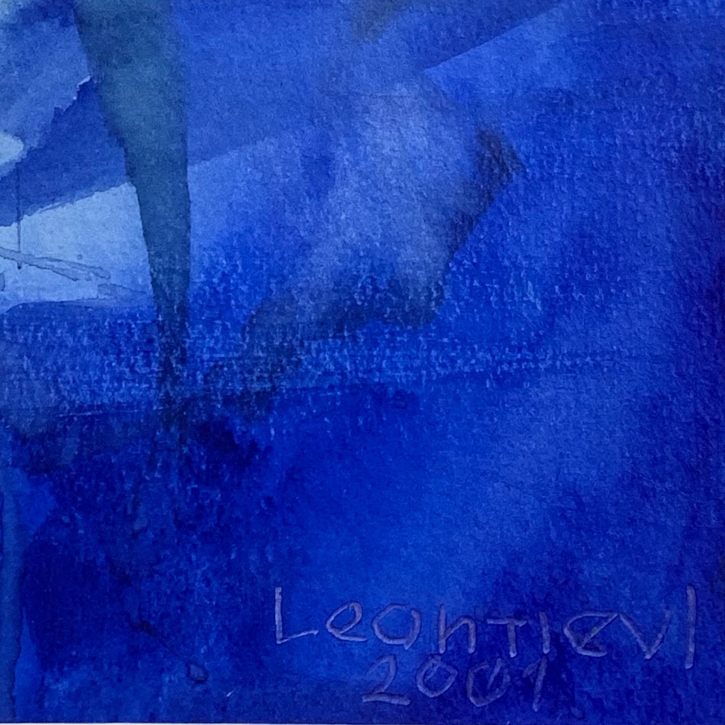 Igor Leontiev - Abstraktes Gemälde - 2001 - gerahmt