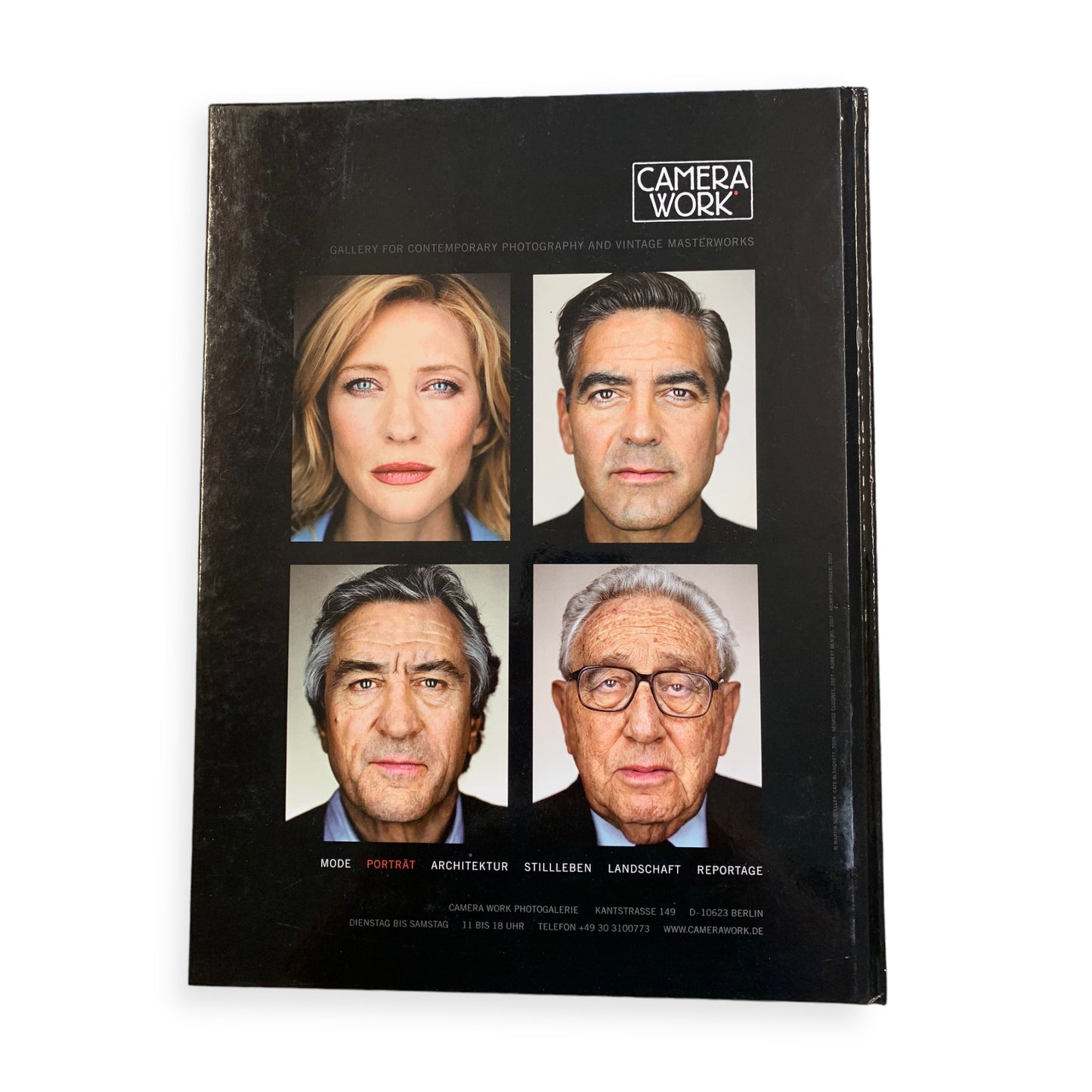 Martin Schoeller - Portfolio Nr. 54 - Bildband Buch - Stern Fotografie