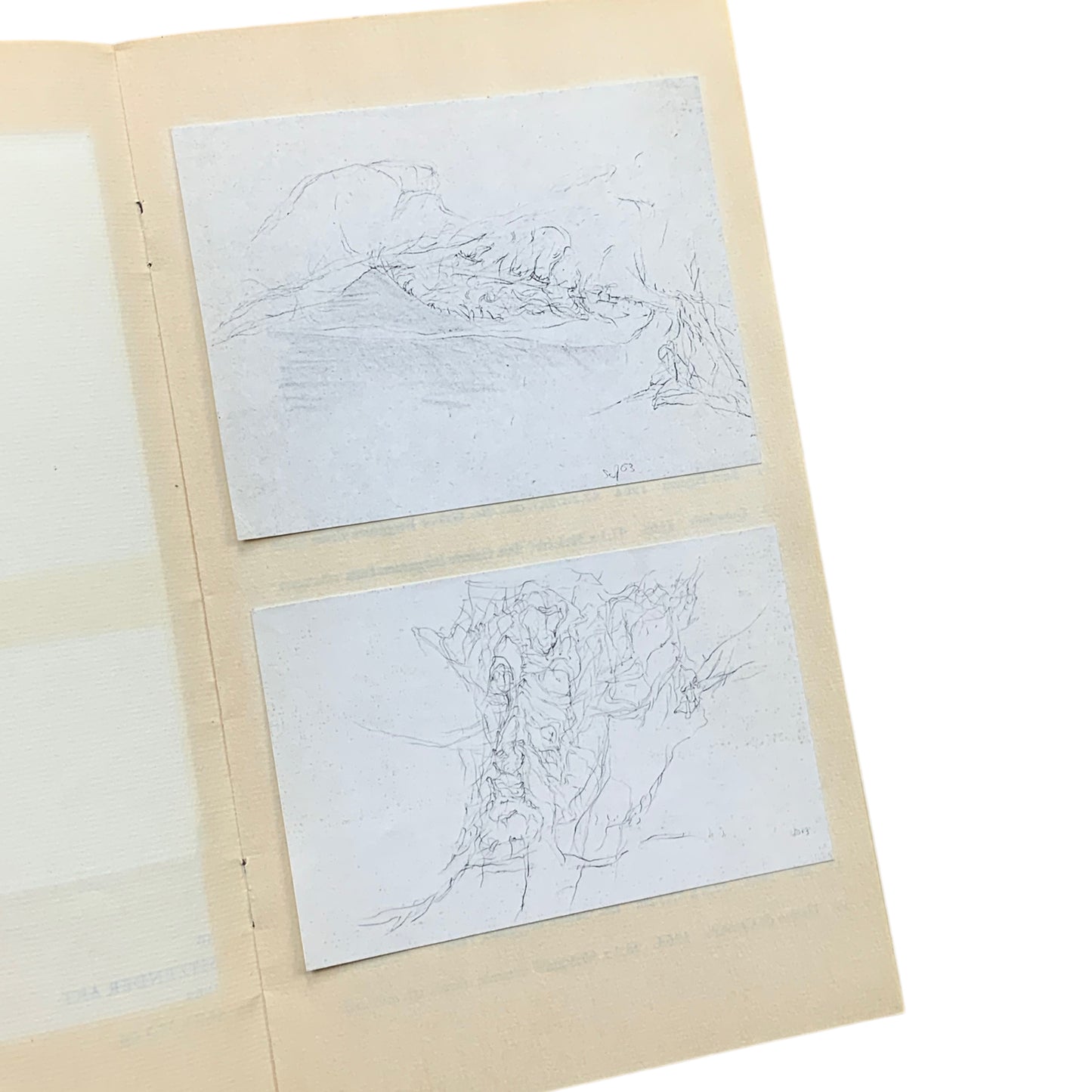 Rudolf Schoofs - Bleistiftzeichnungen 1962-1964 - Bildband - Ausstellungsheft - Buch