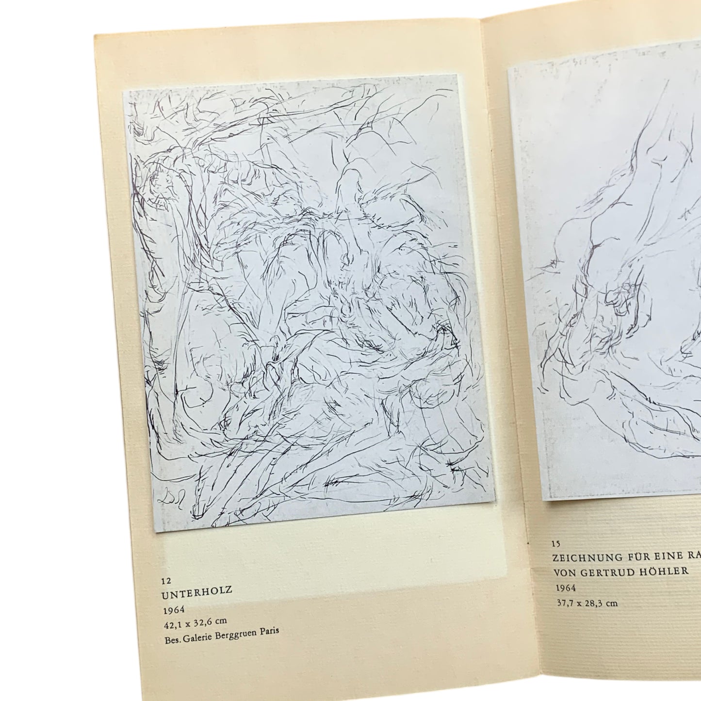 Rudolf Schoofs - Bleistiftzeichnungen 1962-1964 - Bildband - Ausstellungsheft - Buch