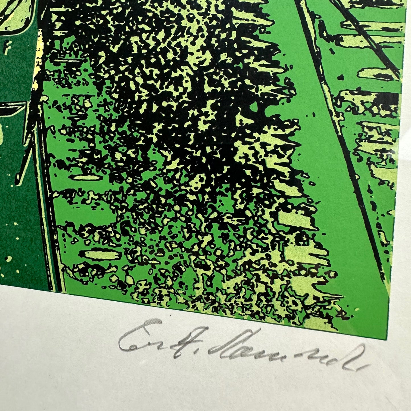 Unknown Artist - Bahnen der Stadt Bonn - gerahmt