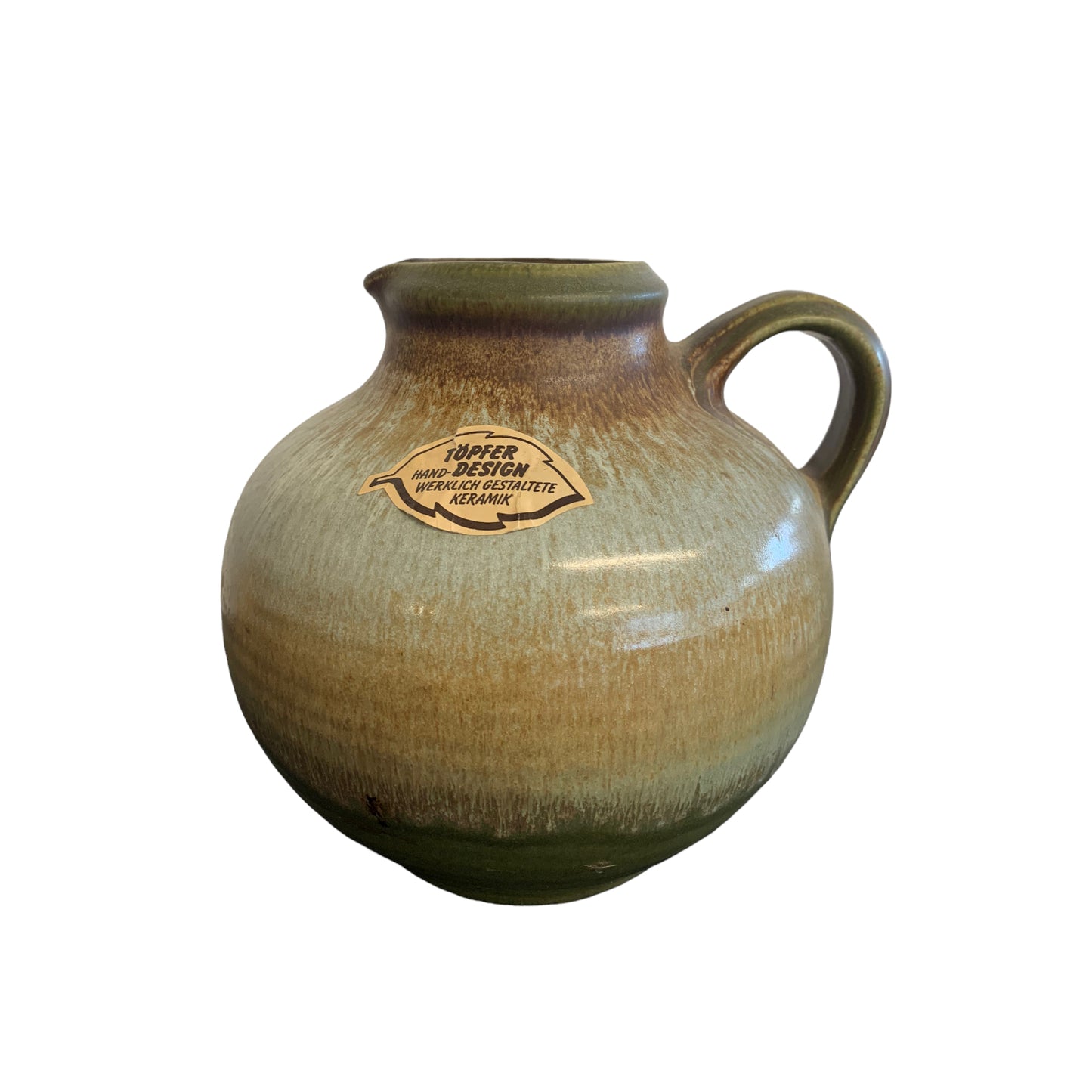 vintage Vase / Krug - Dekor W. Germany 671 17