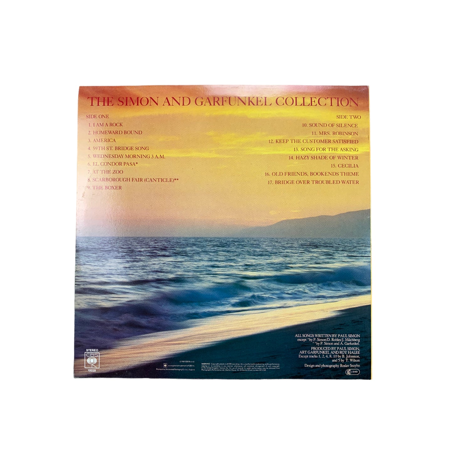 Simon and Garfunkel- 17 of their All-Time Greatest Recordings - Vinyl - LP - Schallplatte - 1981