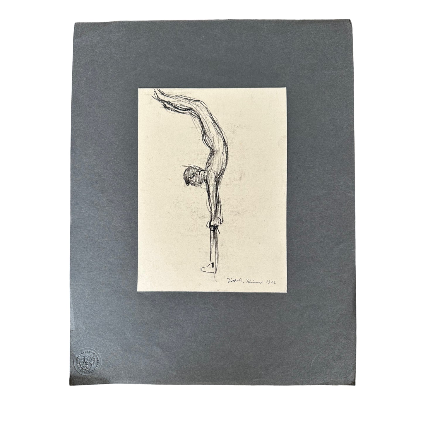 Unknown Artist - Bleistift Zeichnung - 1912
