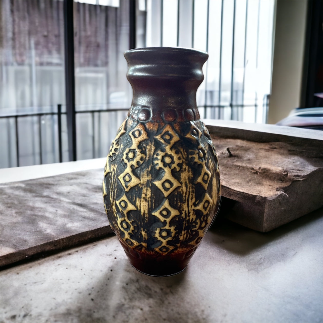 vintage Jasba Keramik Vase - Germany 1567-18
