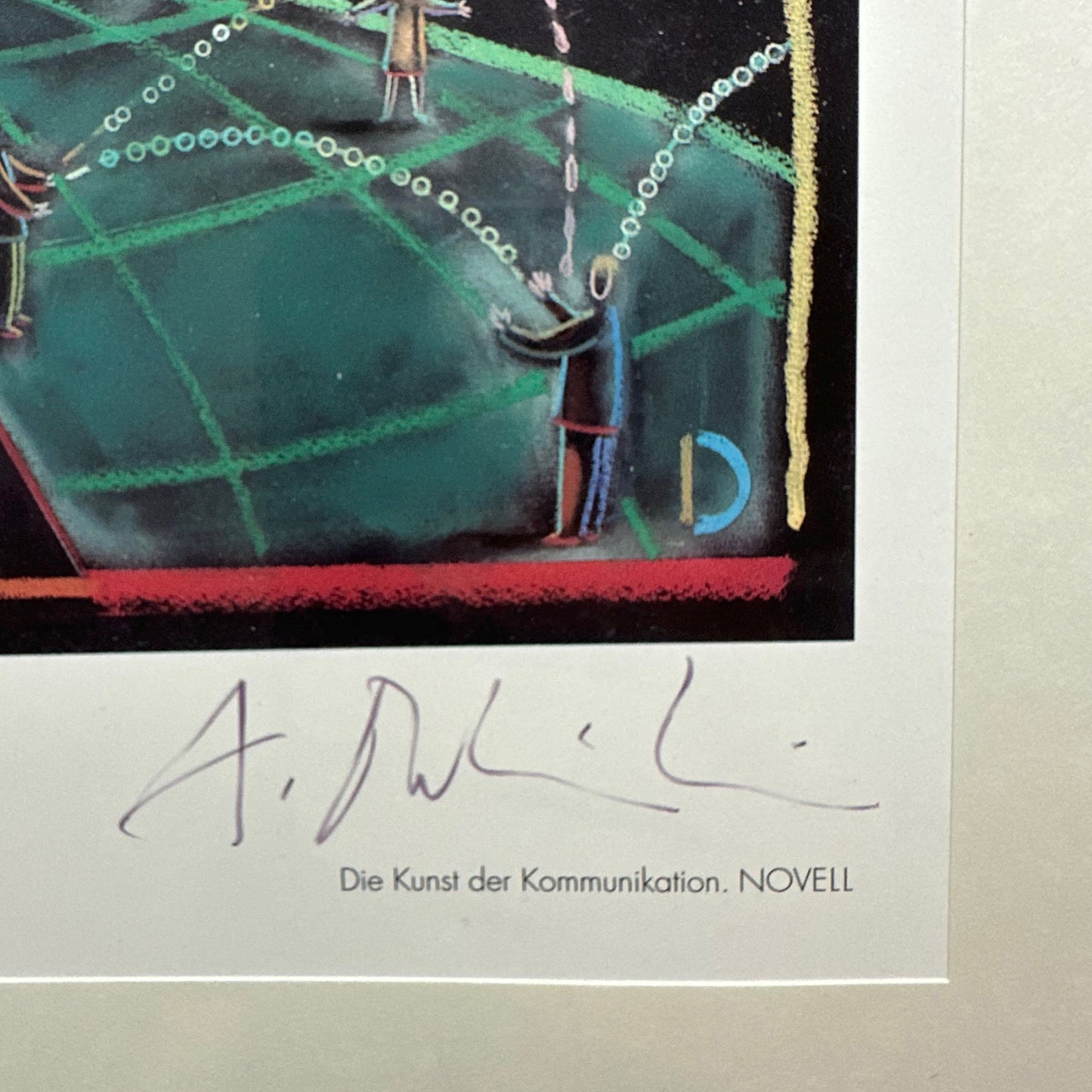 Andrzej Dudzinski - Die Kunst der Kommunikation Druck - gerahmt