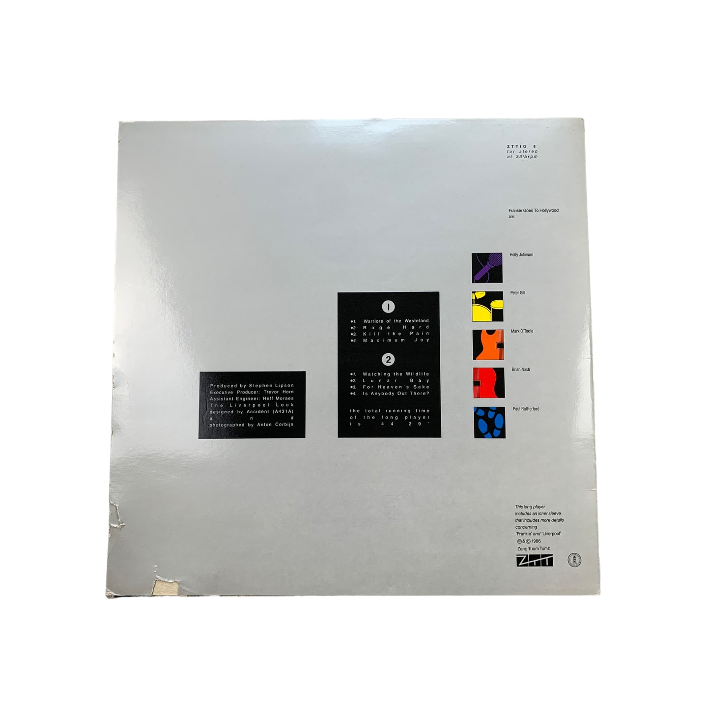 Frankie goes to Hollywood - Liverpool - Vinyl - LP - Schallplatte - 1986