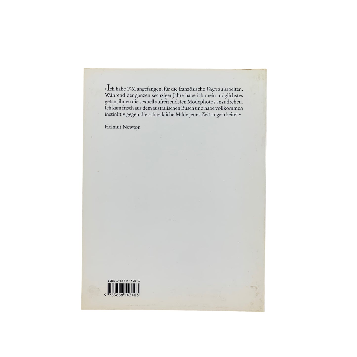 Helmut Newton Private Property Buch Akt Schirmer/Mosel