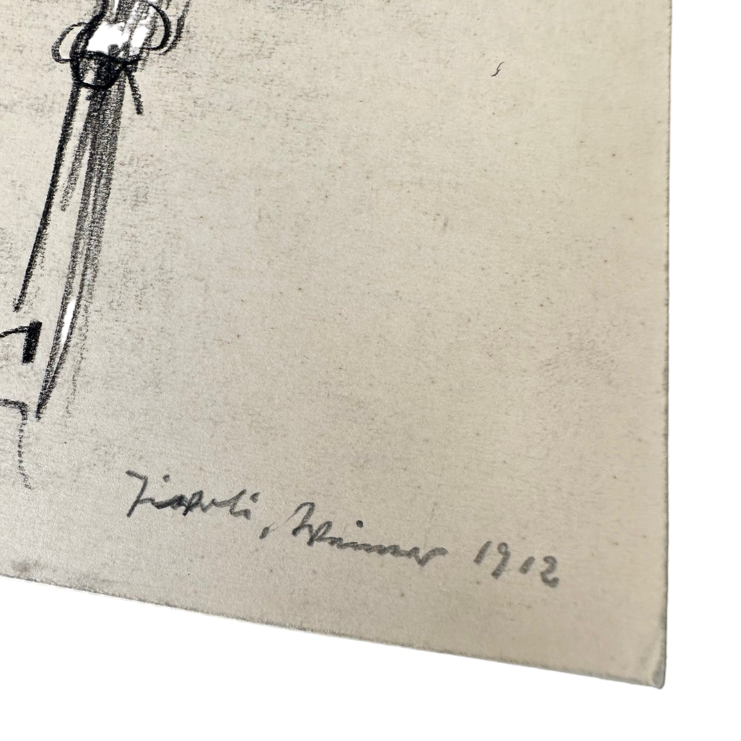 Unknown Artist - Bleistift Zeichnung - 1912