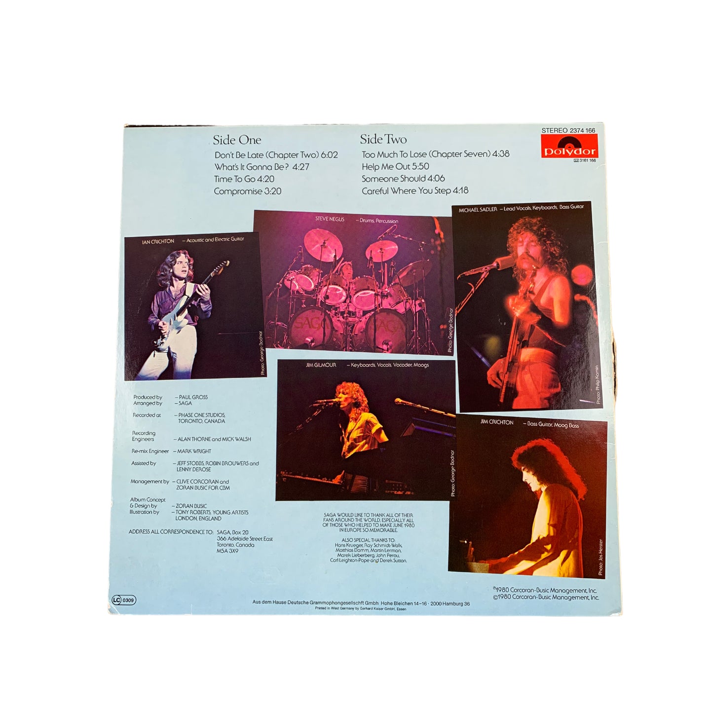 Saga- Silent Knight - Vinyl - LP - Schallplatte - 1980