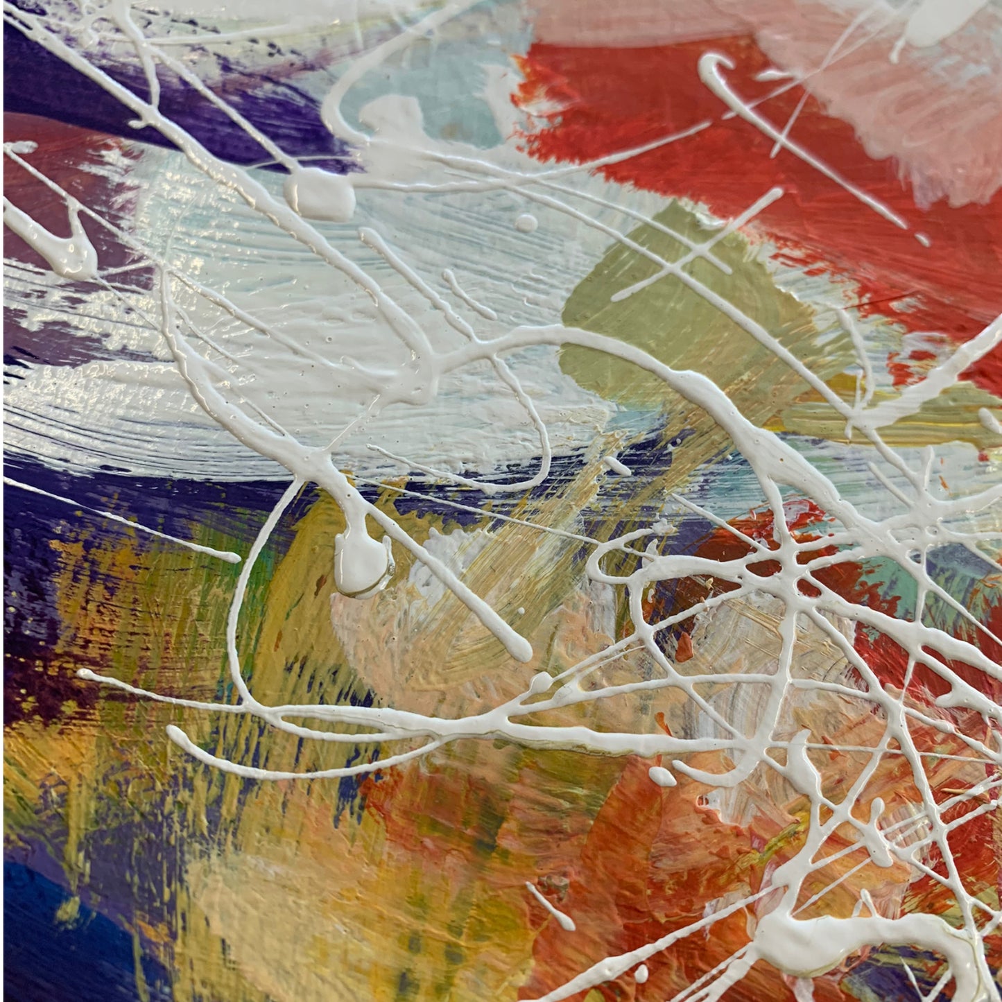 Unknown Artist - Abstraktes Gemälde