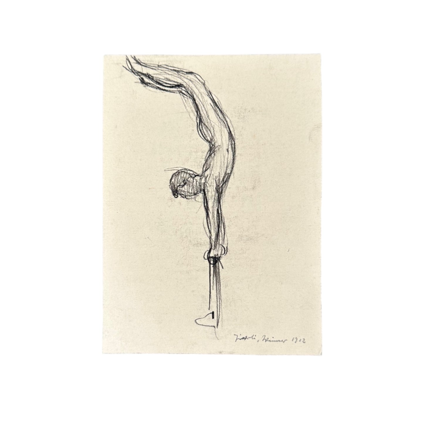 Unknown Artist - Bleistift Zeichnung - 1912
