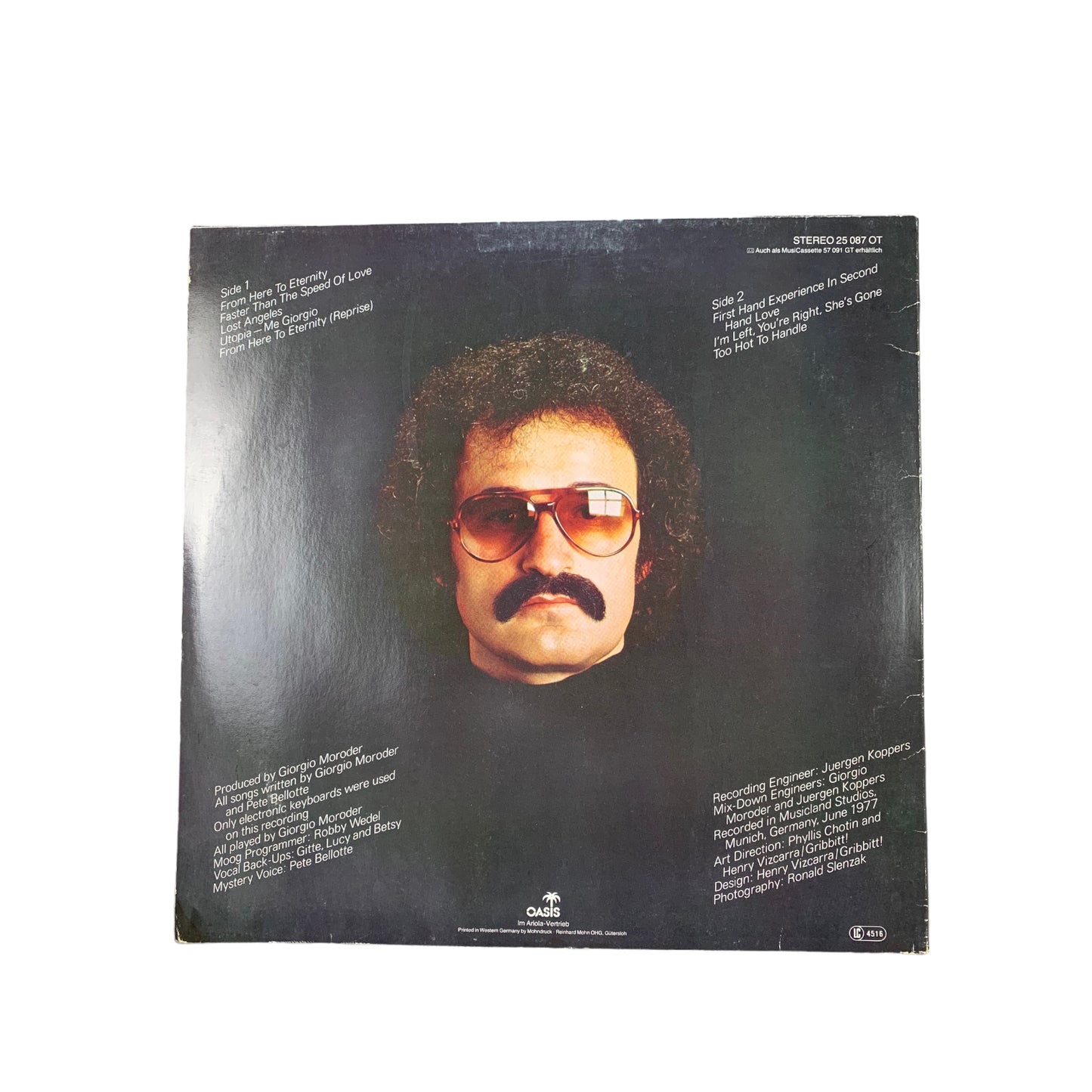 Giorgio- From Here Top Eternity - Vinyl - LP - Schallplatte - 1977