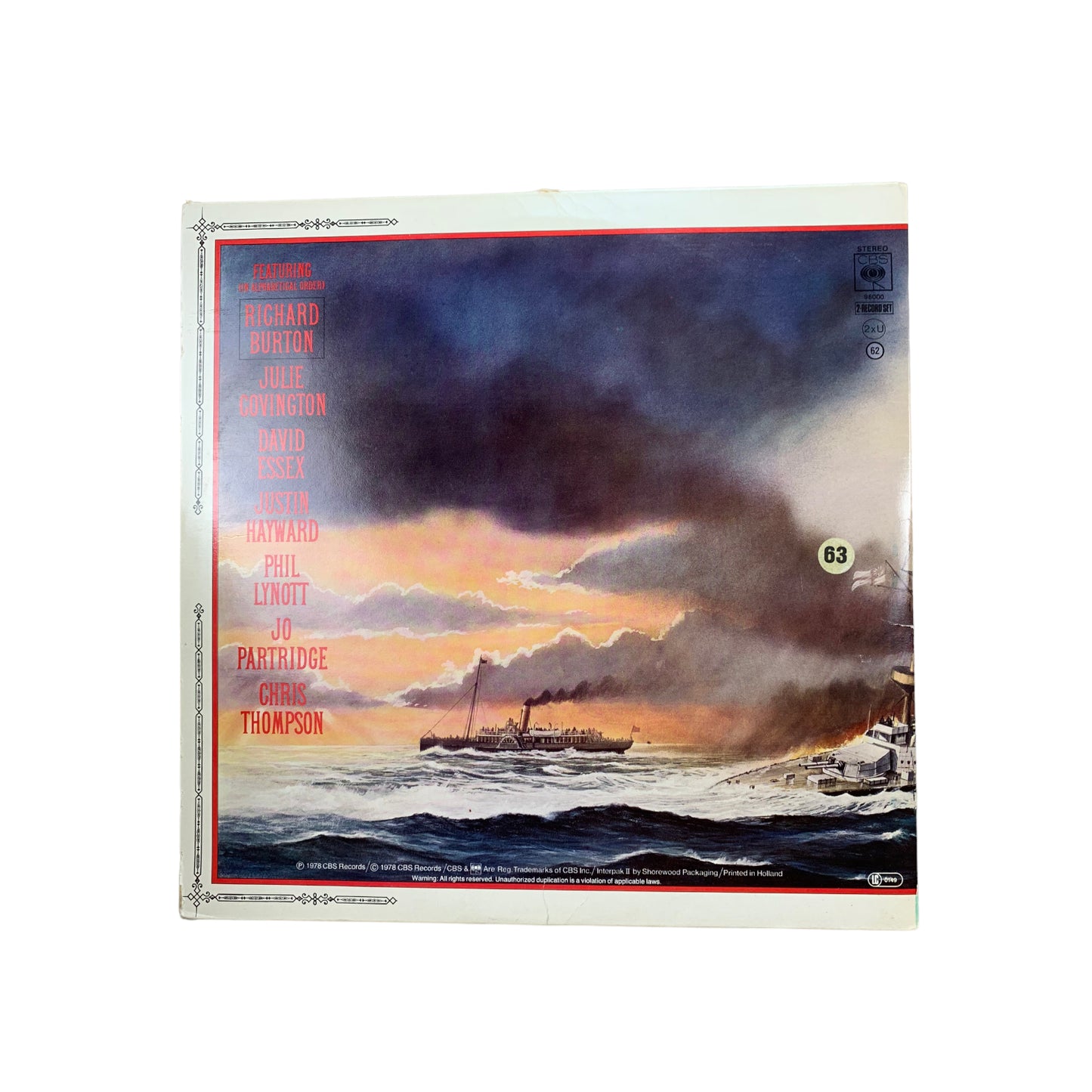 Jeff Wayne`s - The War of the Worlds - Vinyl - LP - Schallplatte - 1978