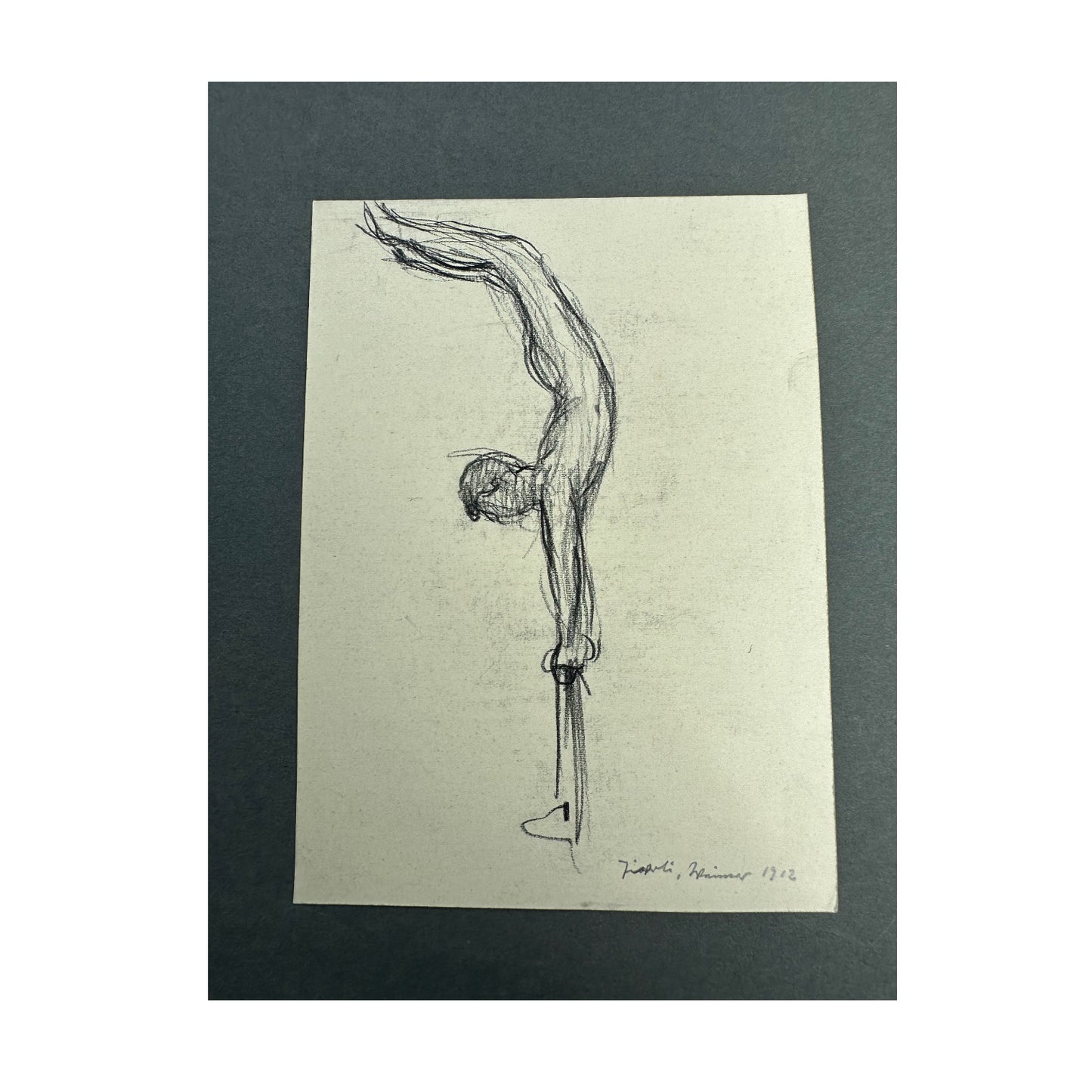 Unknown Artist - Bleistift Zeichnung - 1912