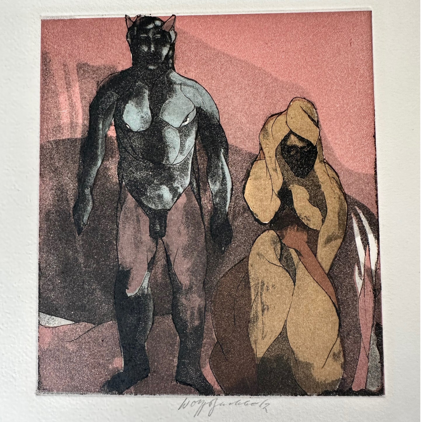 Wolff Buchholz - Der Faun und das Mädchen - 1974