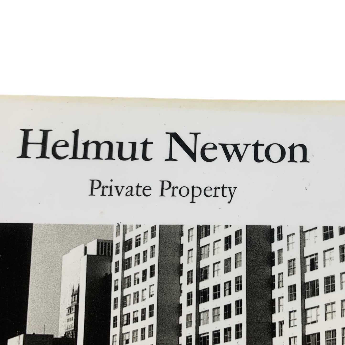 Helmut Newton Private Property Buch Akt Schirmer/Mosel