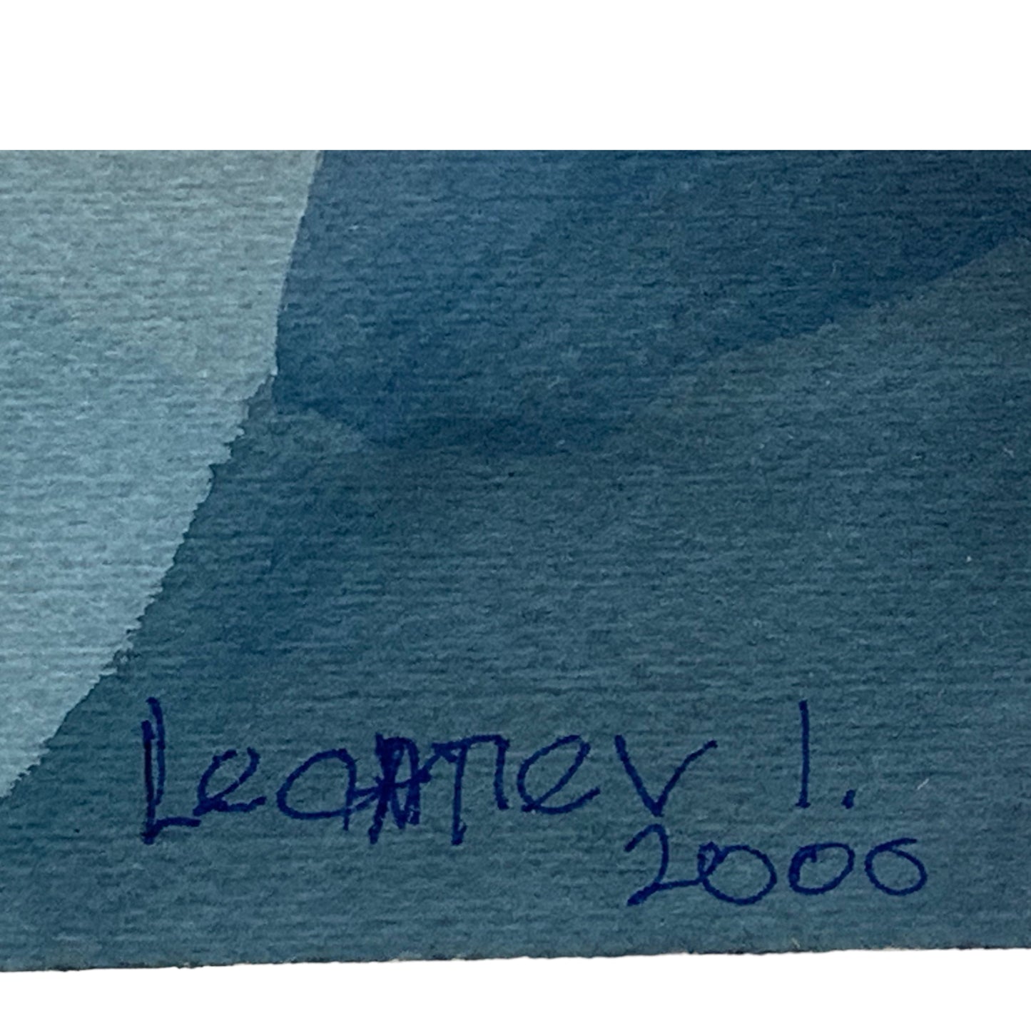 Igor Leontiev - Abstraktes Aquarell Gemälde - 2000 - gerahmt