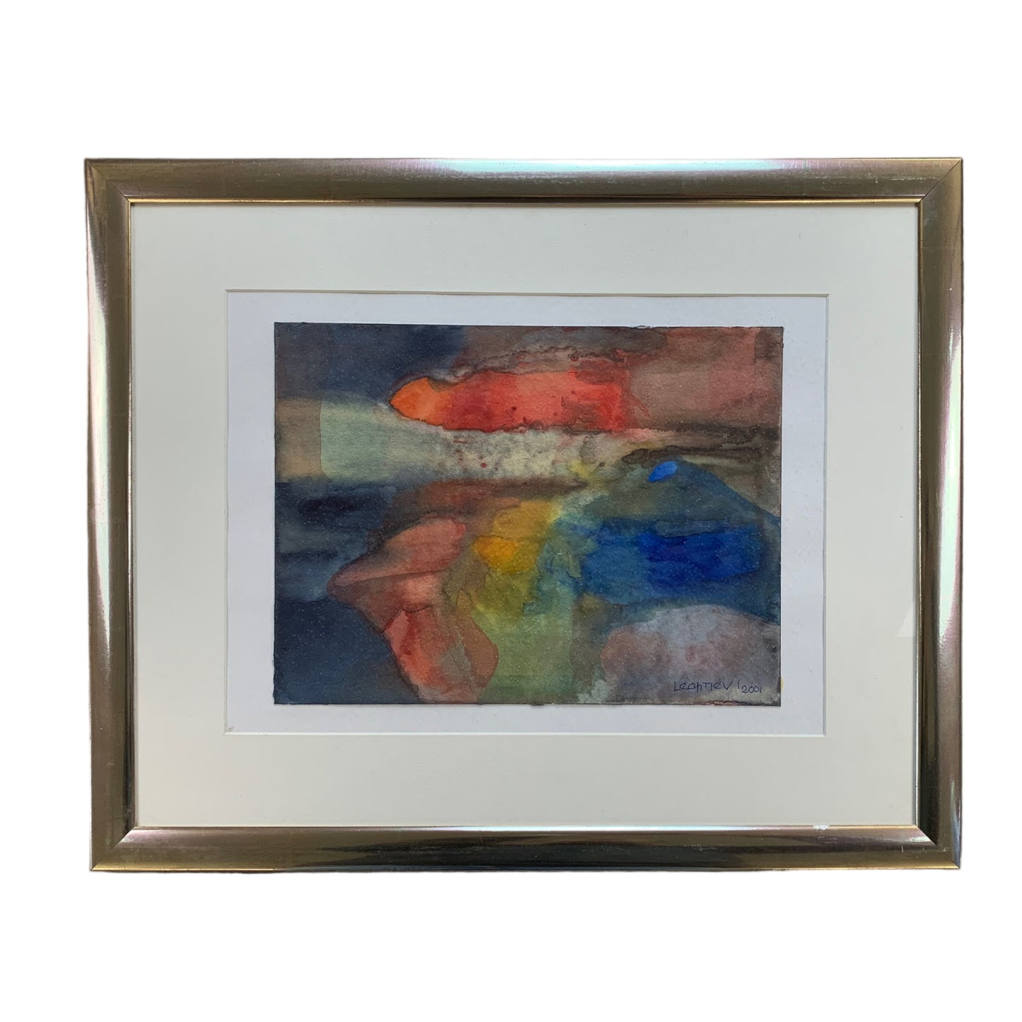 Igor Leontiev - Abstraktes Aquarell - 2001