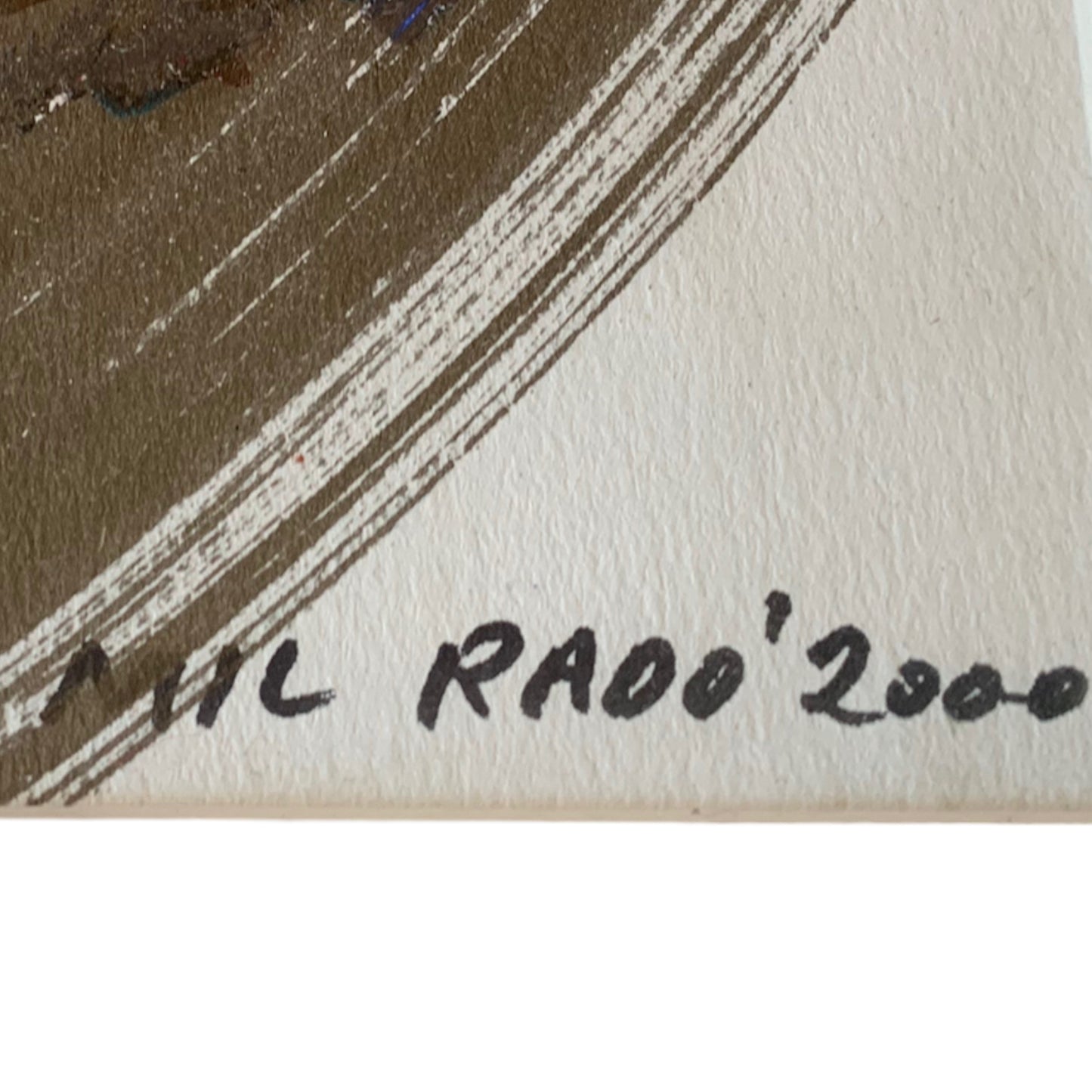 Mil Rado - Abstraktes Gemälde - 2000