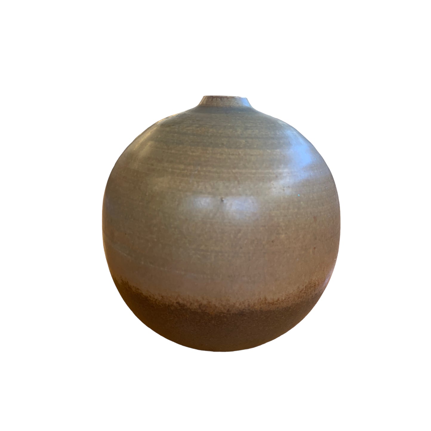 vintage Keramik Rundvase Vase - 70er Jahre