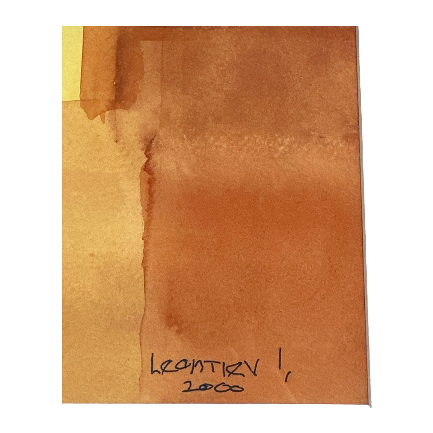 Igor Leontiev - Abstraktes Gemälde - 2000 - gerahmt