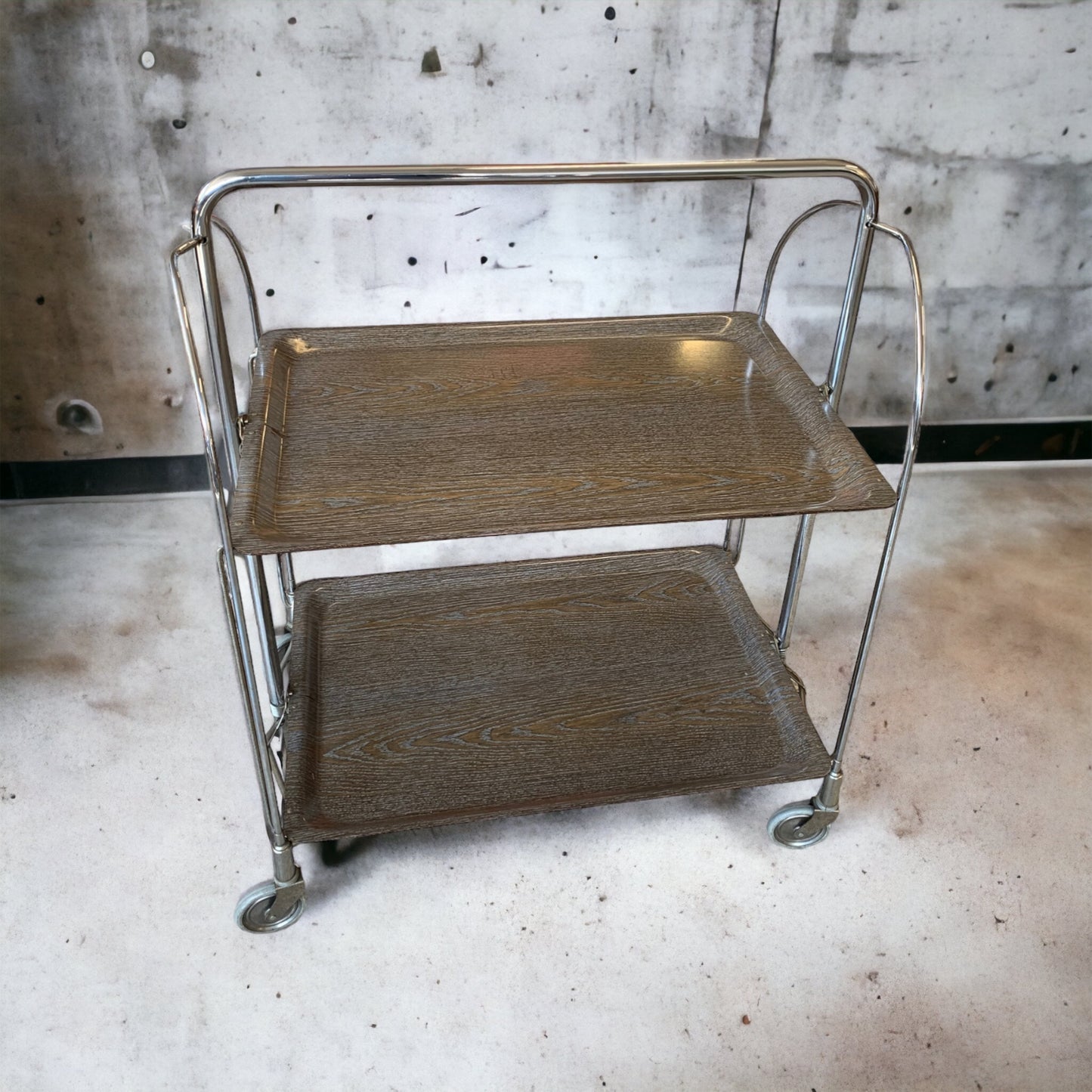 Vintage Dinette - Servierwagen / Teewagen - Möbel - 60s 70s