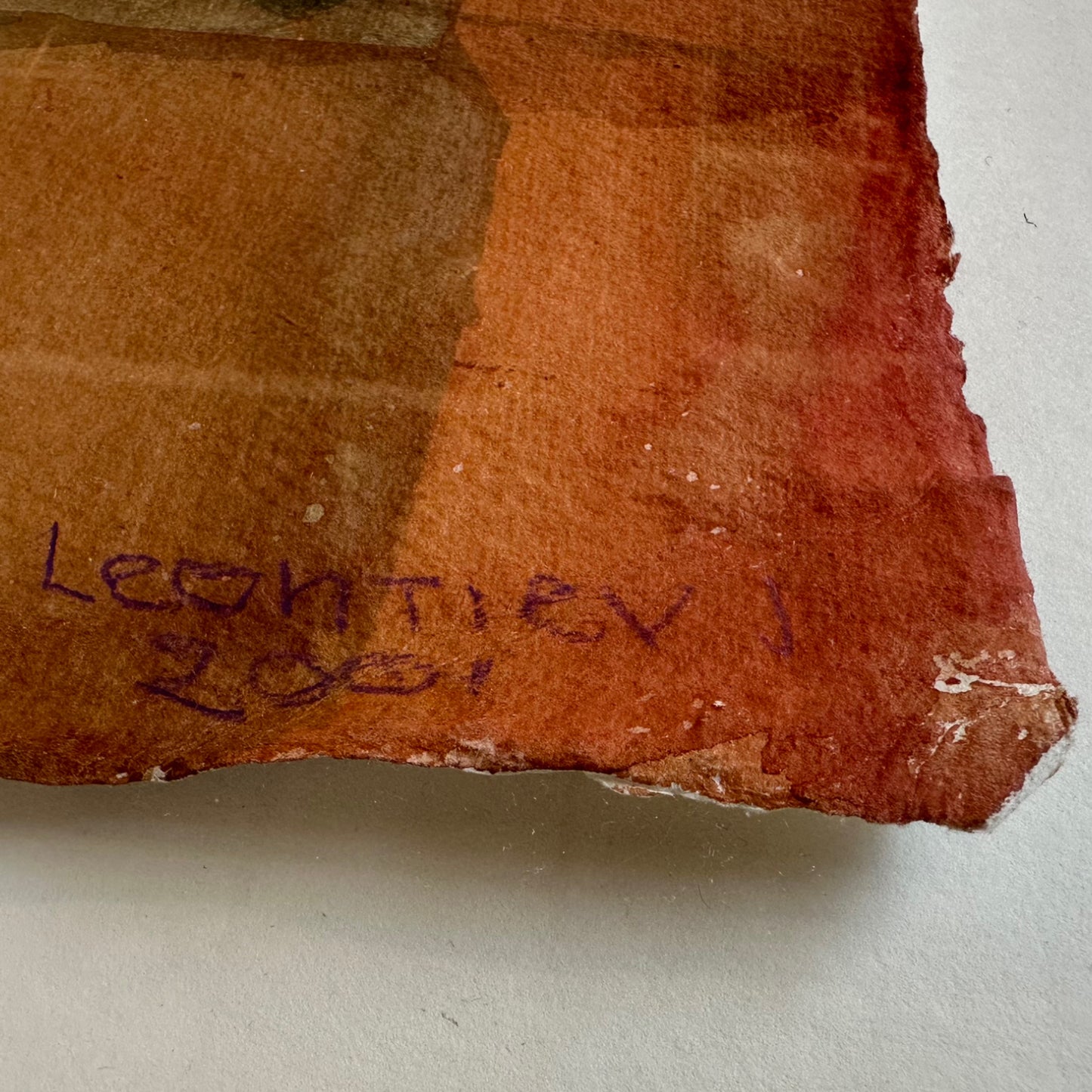 Igor Leontiev - Abstraktes Gemälde - 2001