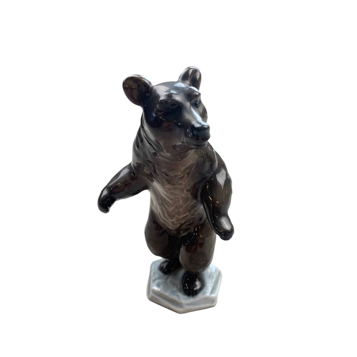 Rosenthal Braunbär Porzellanfigur stehender Bär Figur Heidenreich